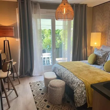 Appartement Petit Cocon Des Rives Proche Stanislas-terrasse & Parking Gratuit