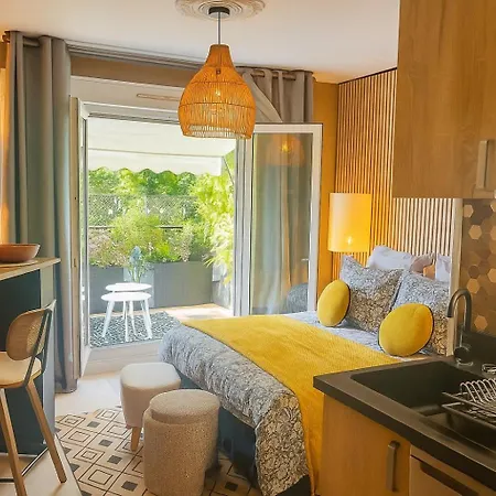 Petit Cocon Des Rives Proche Stanislas-terrasse & Parking Gratuit Appartement