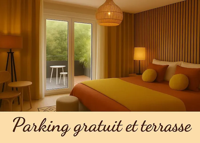 Appartamento Petit Cocon Des Rives Proche Stanislas-terrasse & Parking Gratuit Nancy